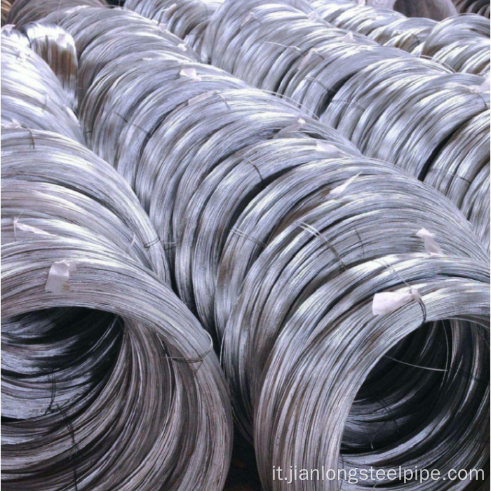 Filo di ferro zincato da 1,9 mm BWG22 per rilegatura